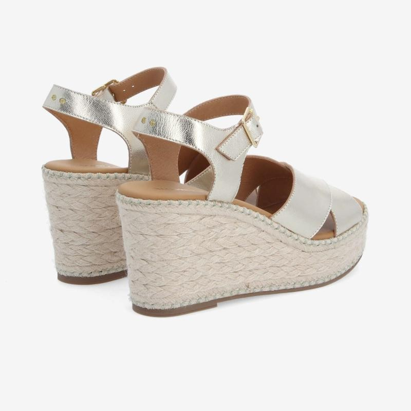 MINA SANDALE W LIGHT GOLD