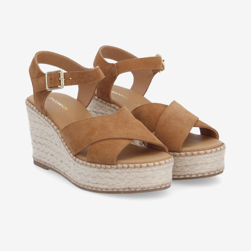 MINA SANDALE W TAN