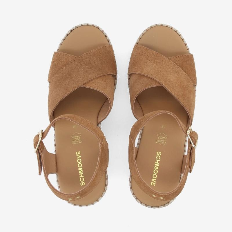MINA SANDALE W TAN