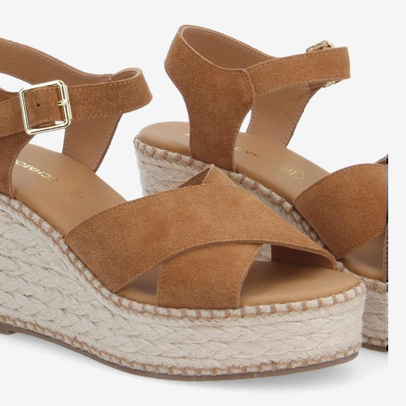 MINA SANDALE W TAN