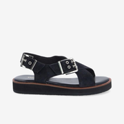 SIGUI CROSS SANDAL W BLACK