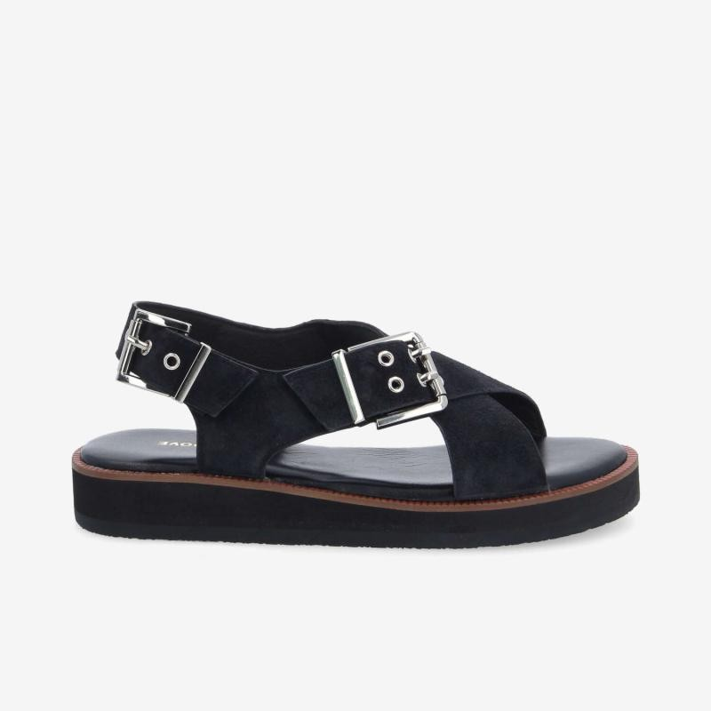 SIGUI CROSS SANDAL W BLACK