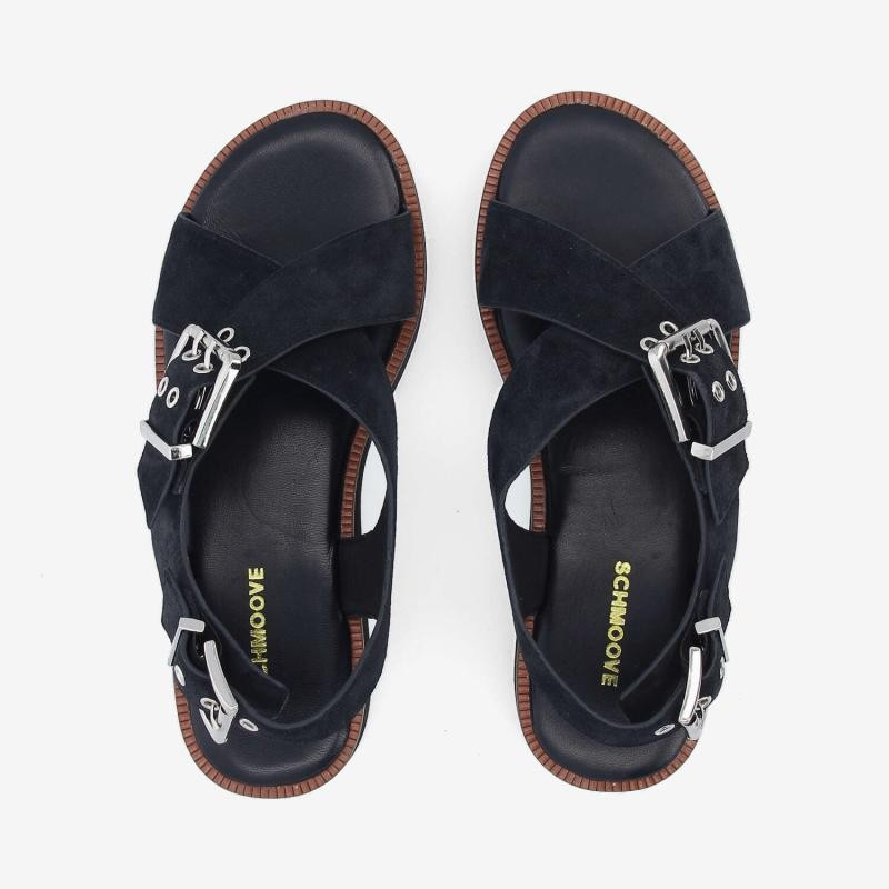 SIGUI CROSS SANDAL W BLACK