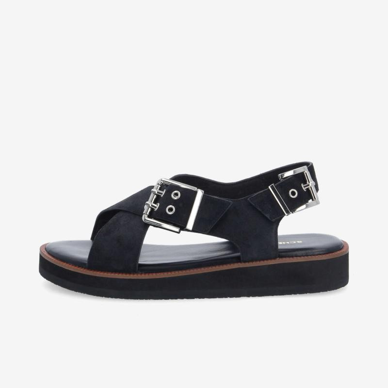 SIGUI CROSS SANDAL W BLACK