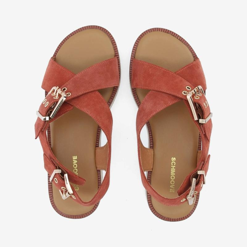 SIGUI CROSS SANDAL W BRICK
