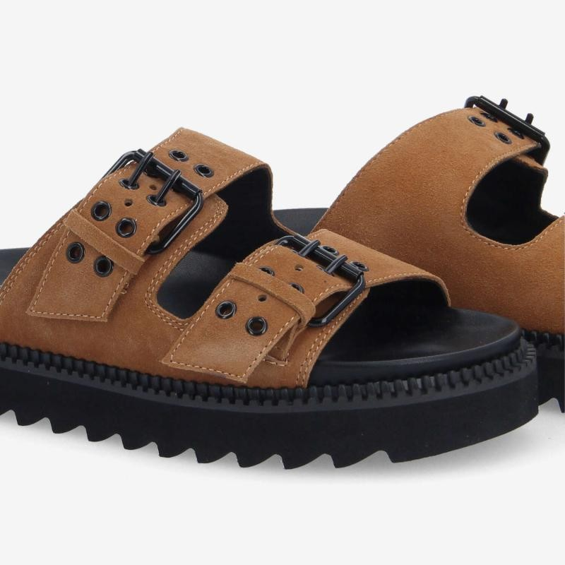 STELLA BUCKLE W TAN