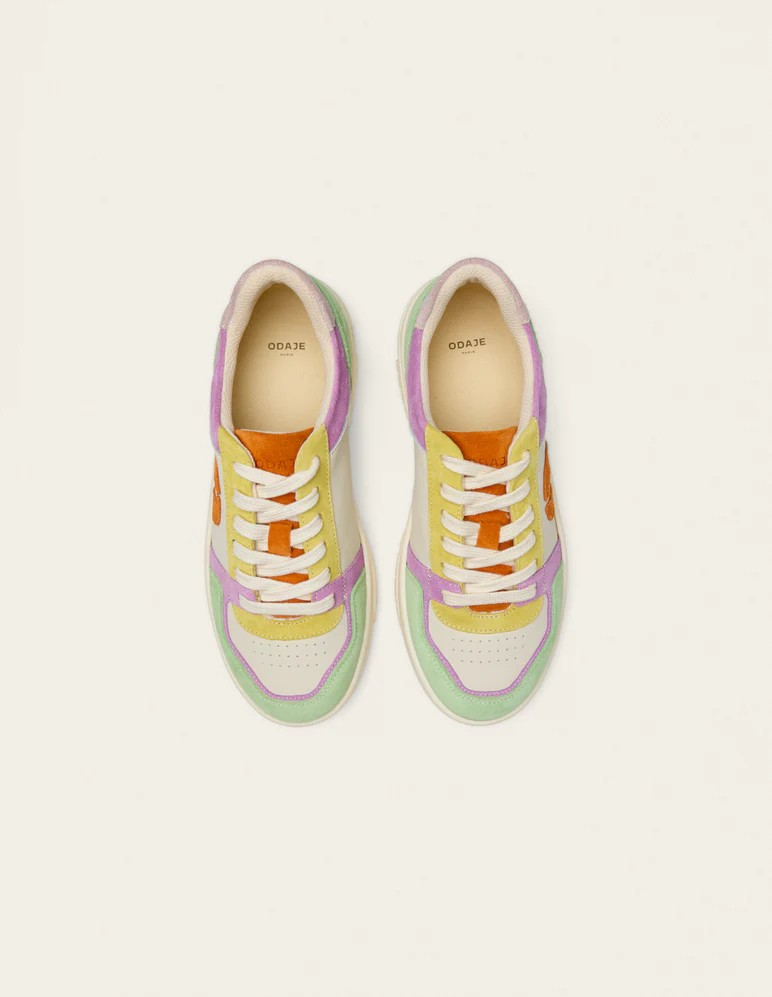 Nora - Vert lilas citron