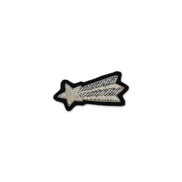 Broche - Étoile Filante Argent