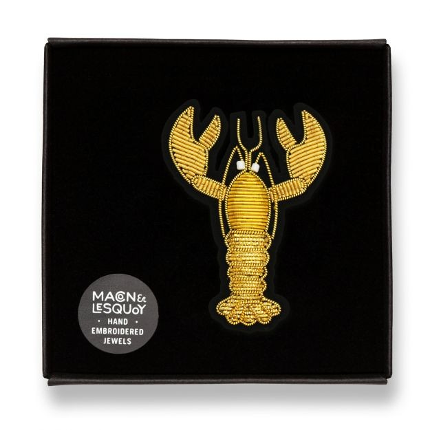 Broche - Homard Or