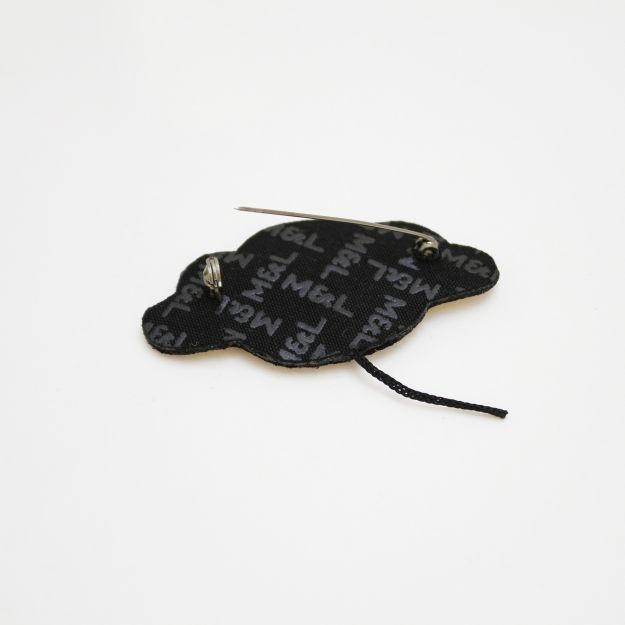 Broche - Fleur Dorée