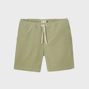 Short en velours - Vert Anis