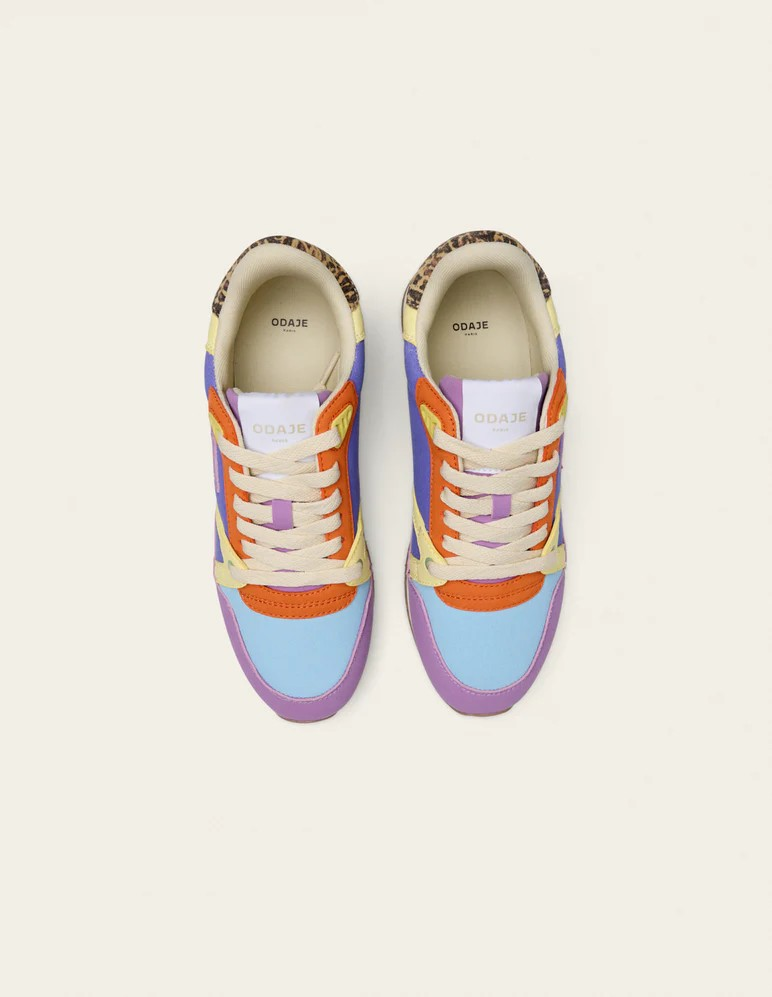 Andrée - Lilas ciel orange