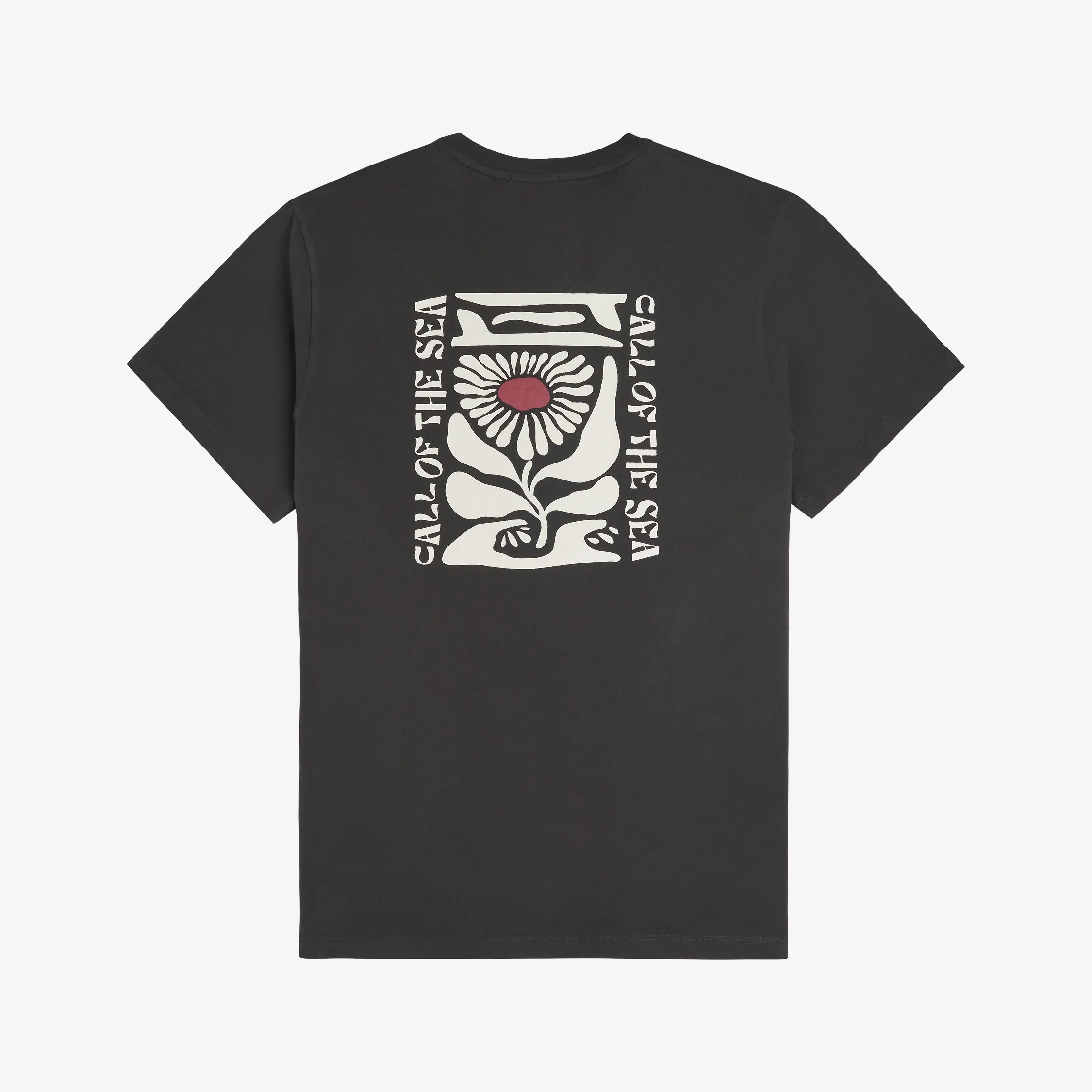 T-Shirt - Flower Anthracite