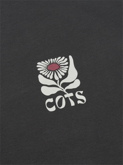T-Shirt - Flower Anthracite