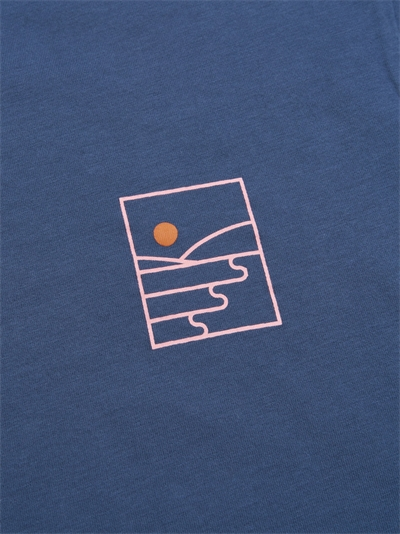 T-Shirt - Bay Medium blue