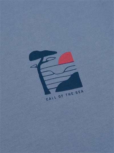 T-Shirt - Paysages Iron blue