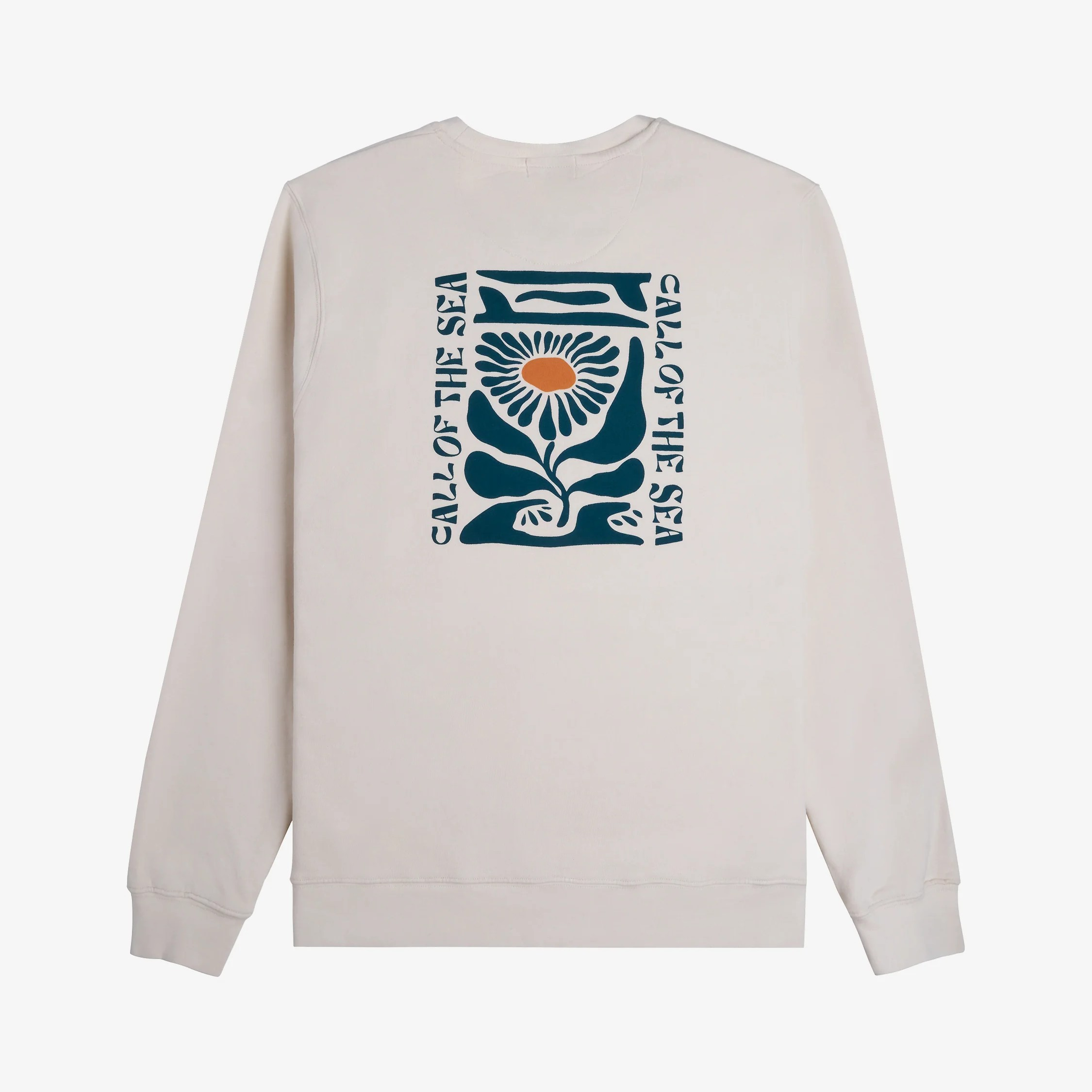 Sweat - Flower Beige