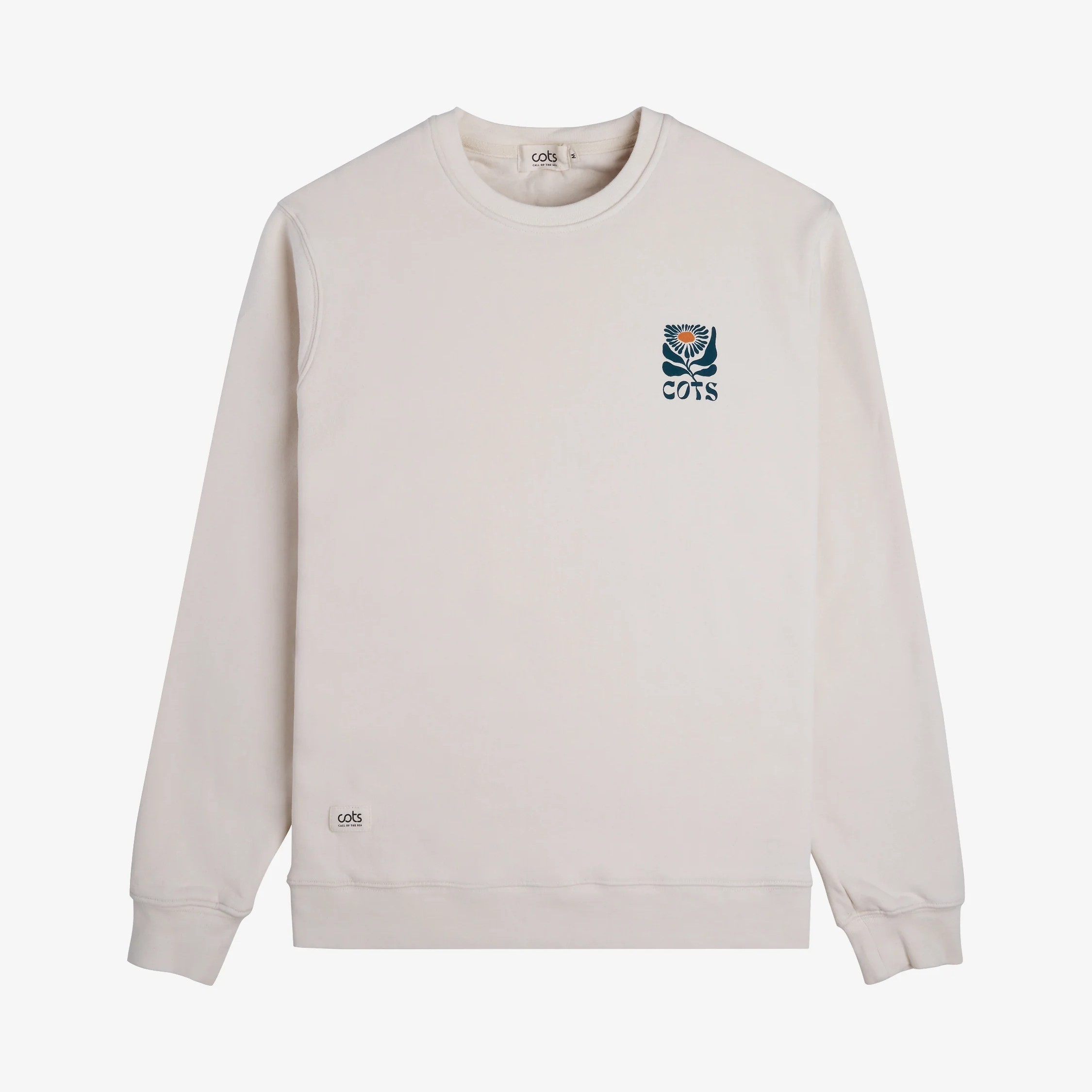 Sweat - Flower Beige