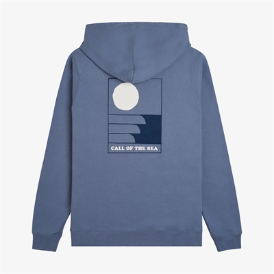 Hoodie - Horizon Iron blue
