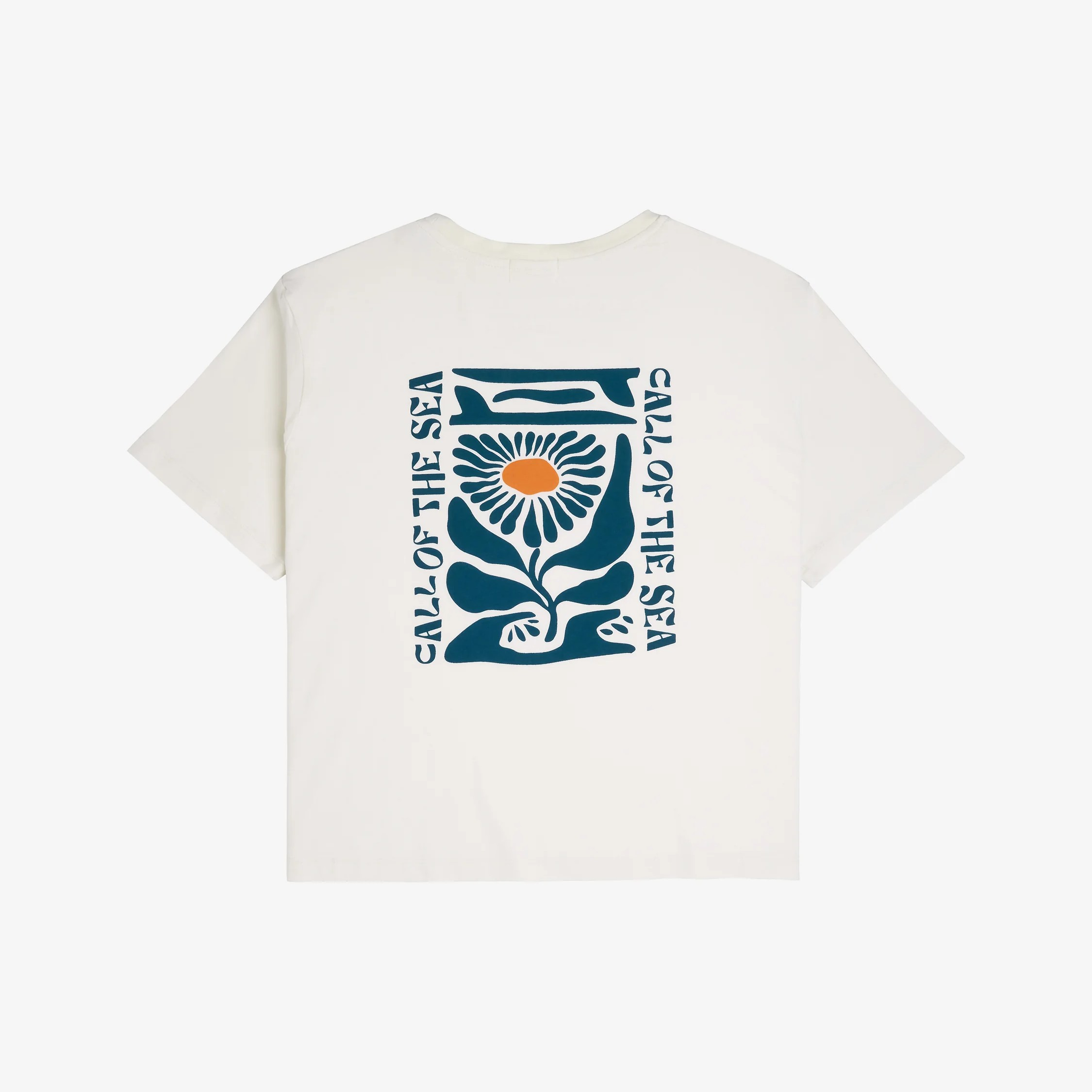 T-Shirt - Flower Beige - Femme