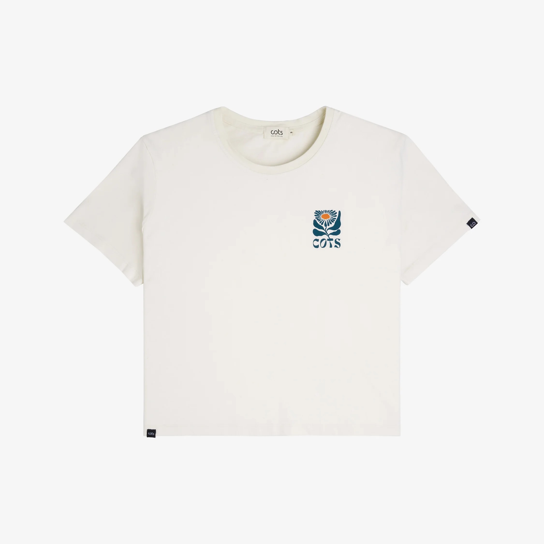 T-Shirt - Flower Beige - Femme