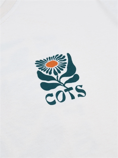 T-Shirt - Flower Beige - Femme