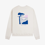 Sweat - Paysages Raglan beige - Femme