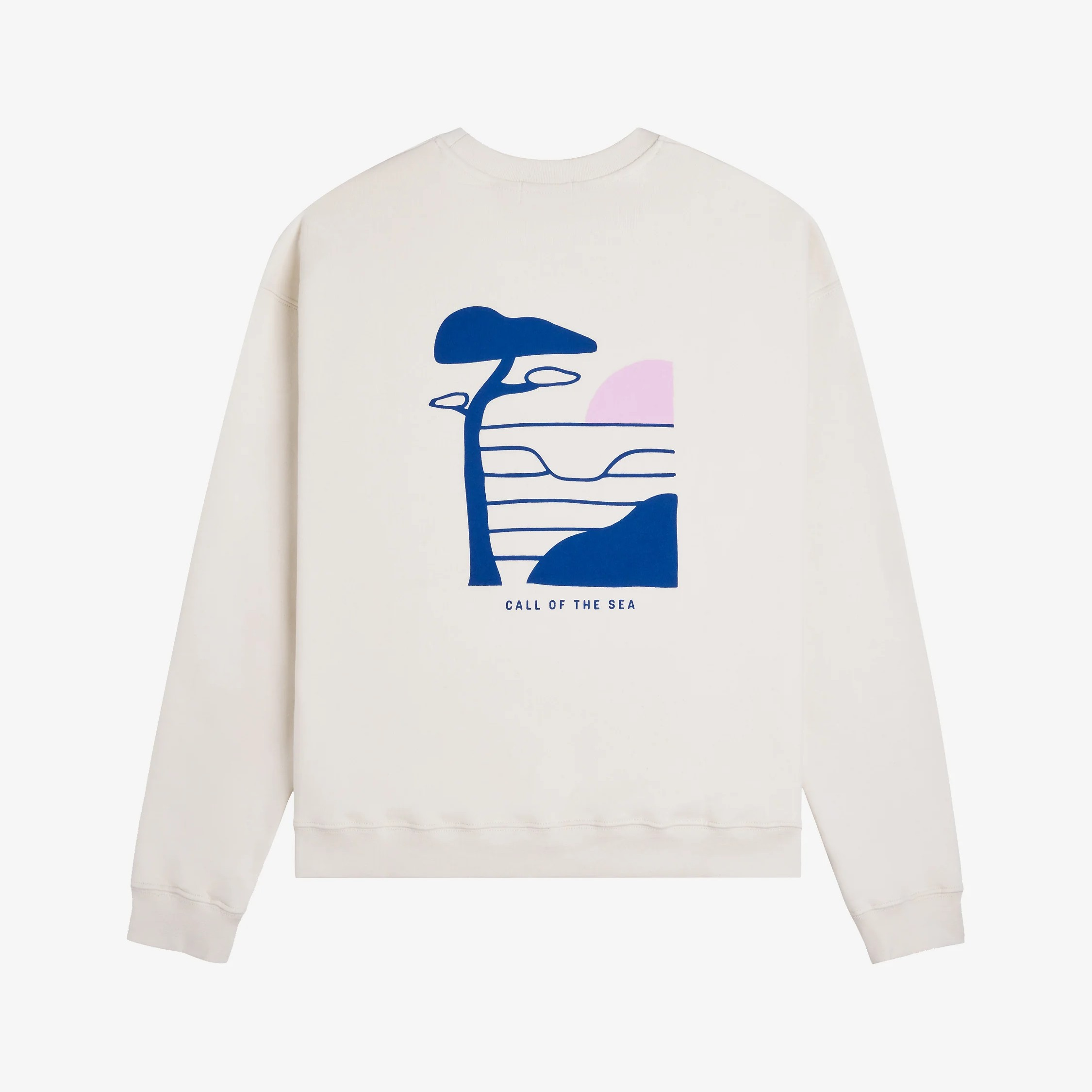 Sweat - Paysages Raglan beige - Femme