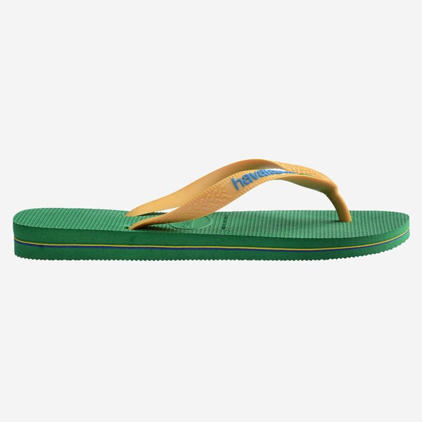 HAVAIANAS BRASIL LOGO GREEN/YELLOW