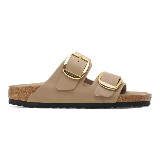 Arizona Big Buckle - Cuir huilé Tabacco Brown - Etroite