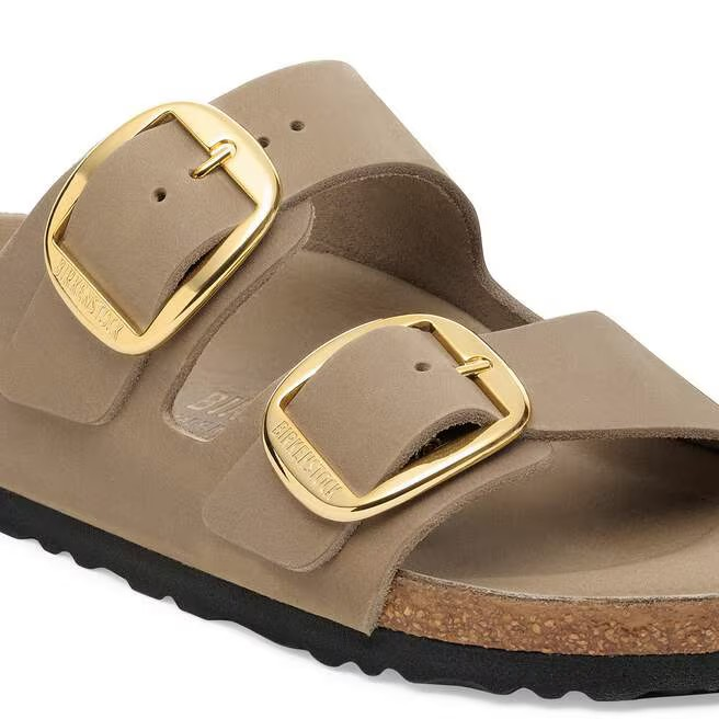 Arizona Big Buckle - Cuir huilé Tabacco Brown - Etroite