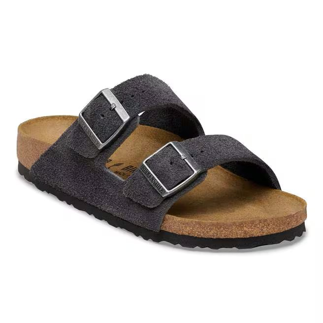 Arizona - Suede Charcoal - Etroite