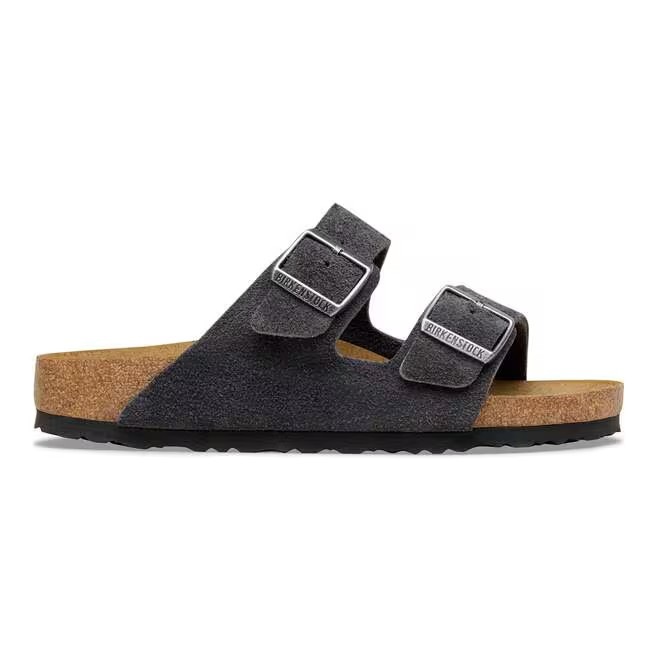 Arizona - Suede Charcoal - Etroite