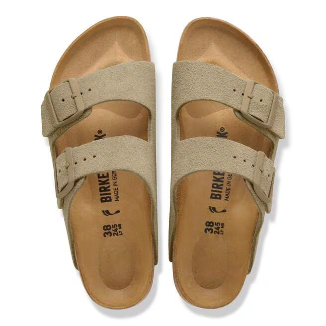 Arizona - Suede Faded Khaki - Normale