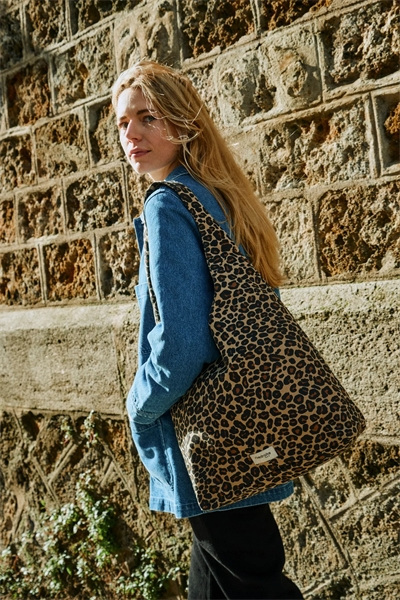 Richelieu - Le sac hobo - Léopard beige