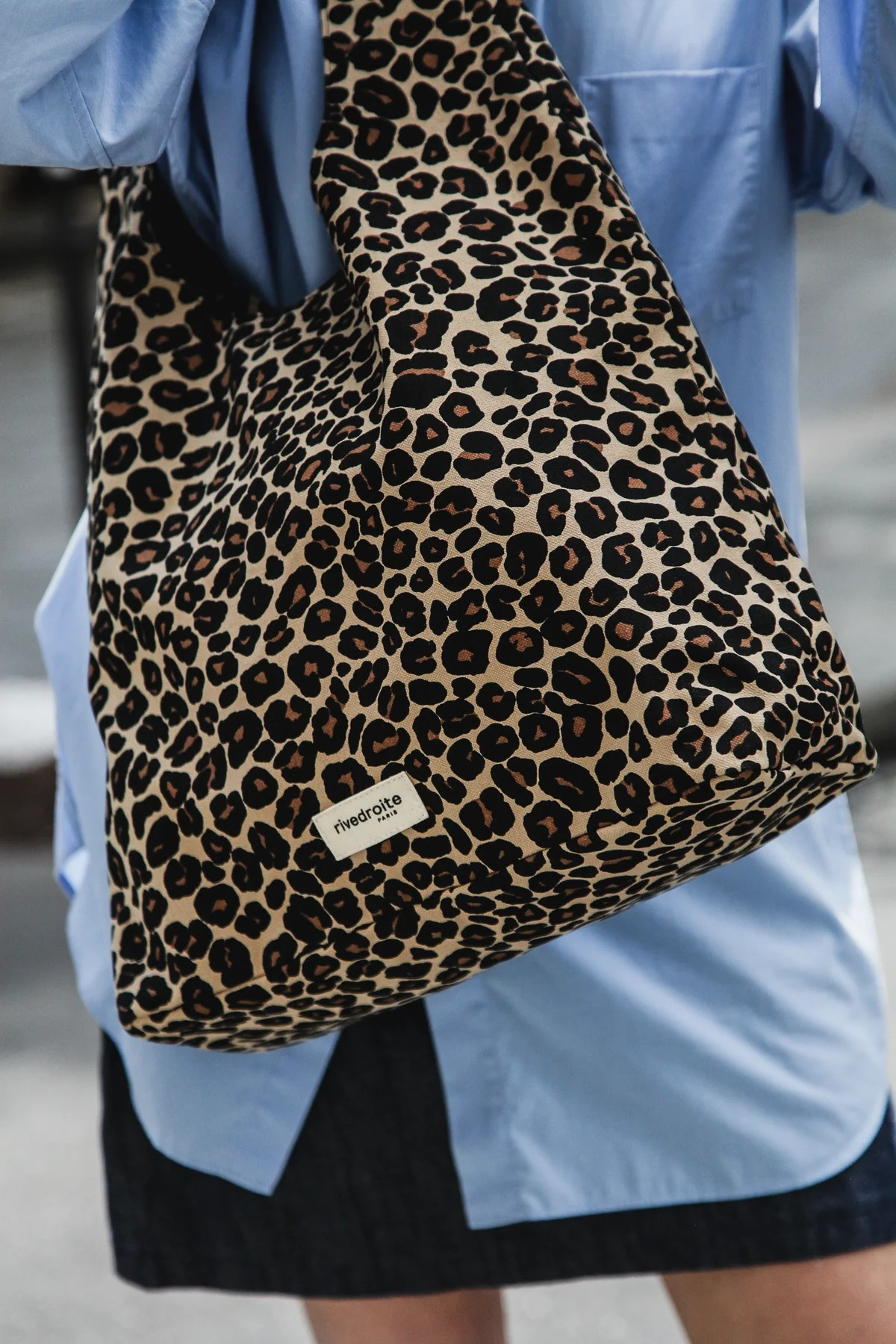 Richelieu - Le sac hobo - Léopard beige