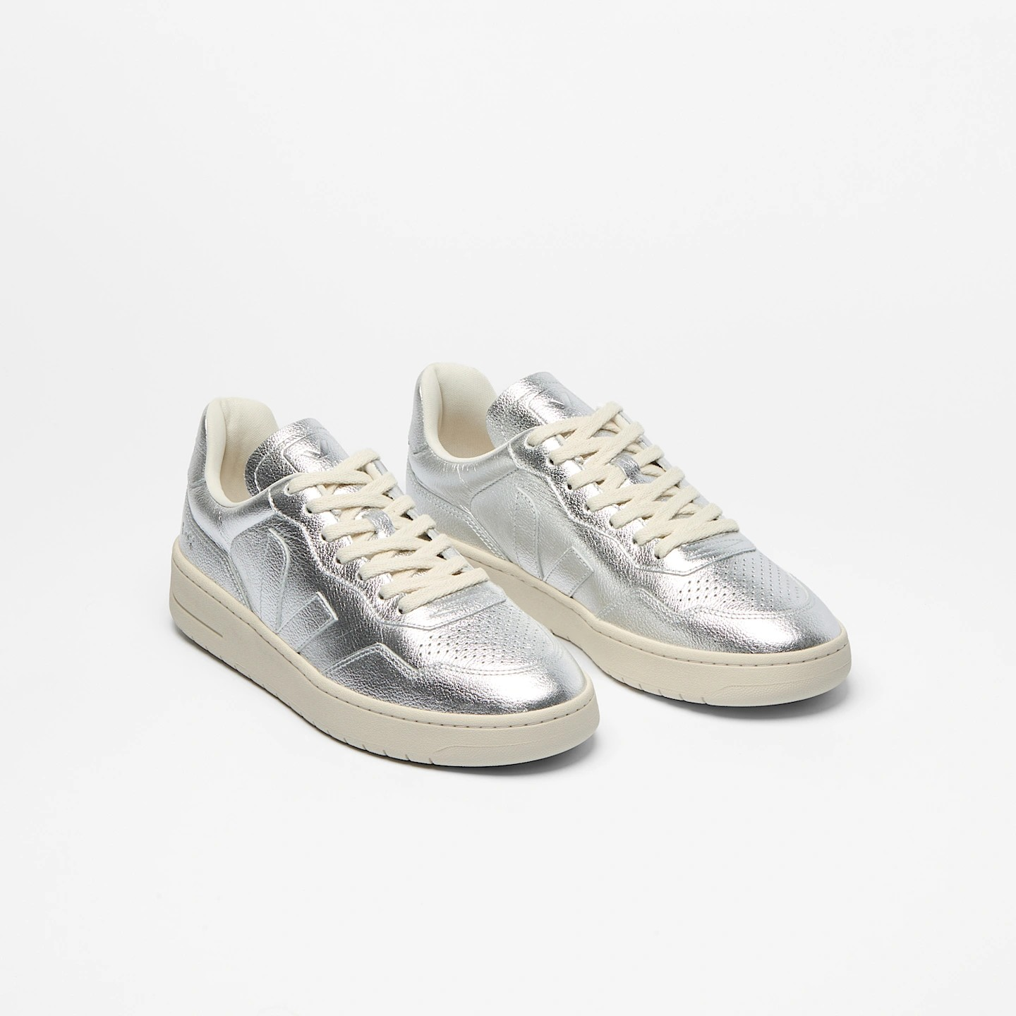 V90 LEATHER SILVER