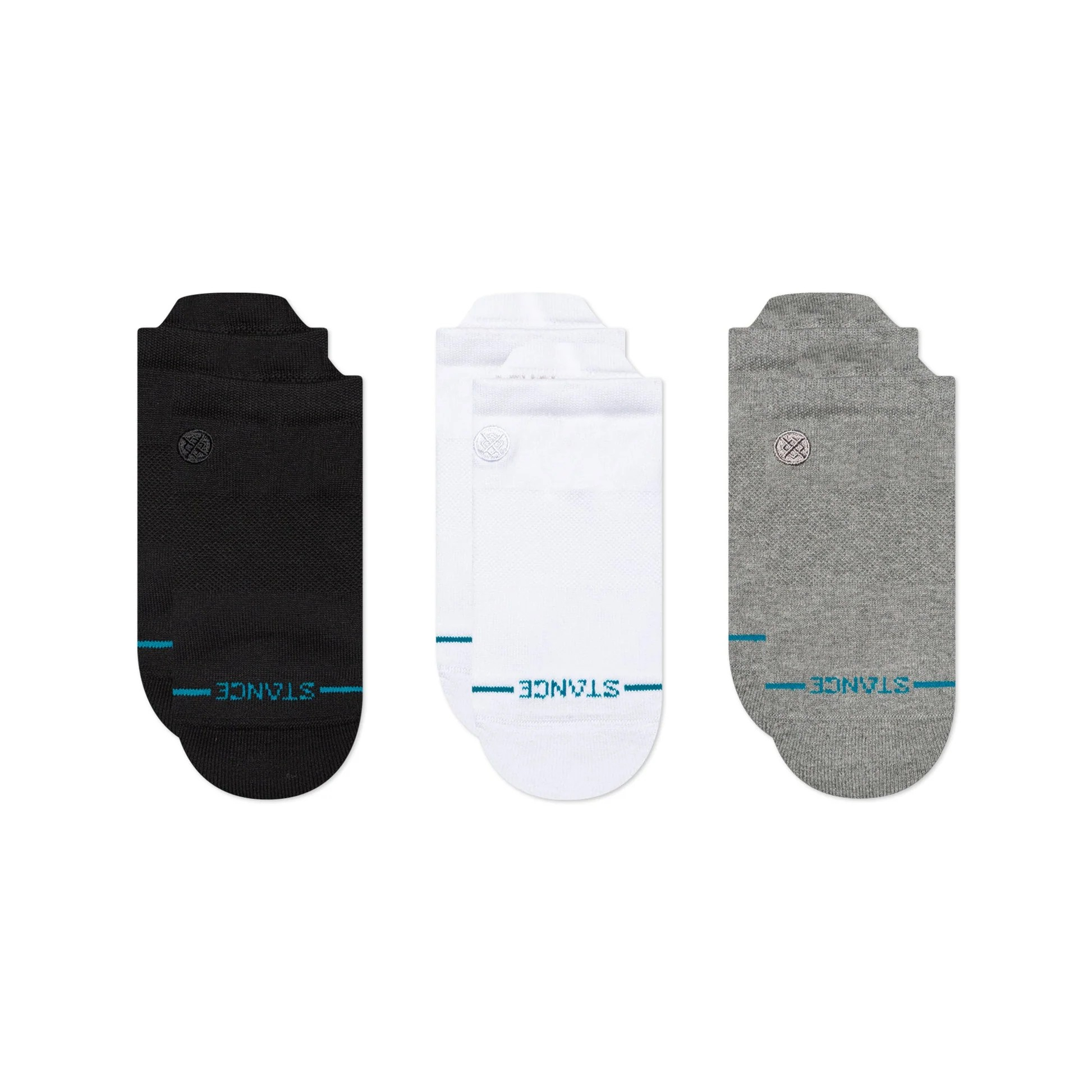 ICON LOW TAB 3 PACK - BLACK