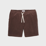 Short en velours - Marron