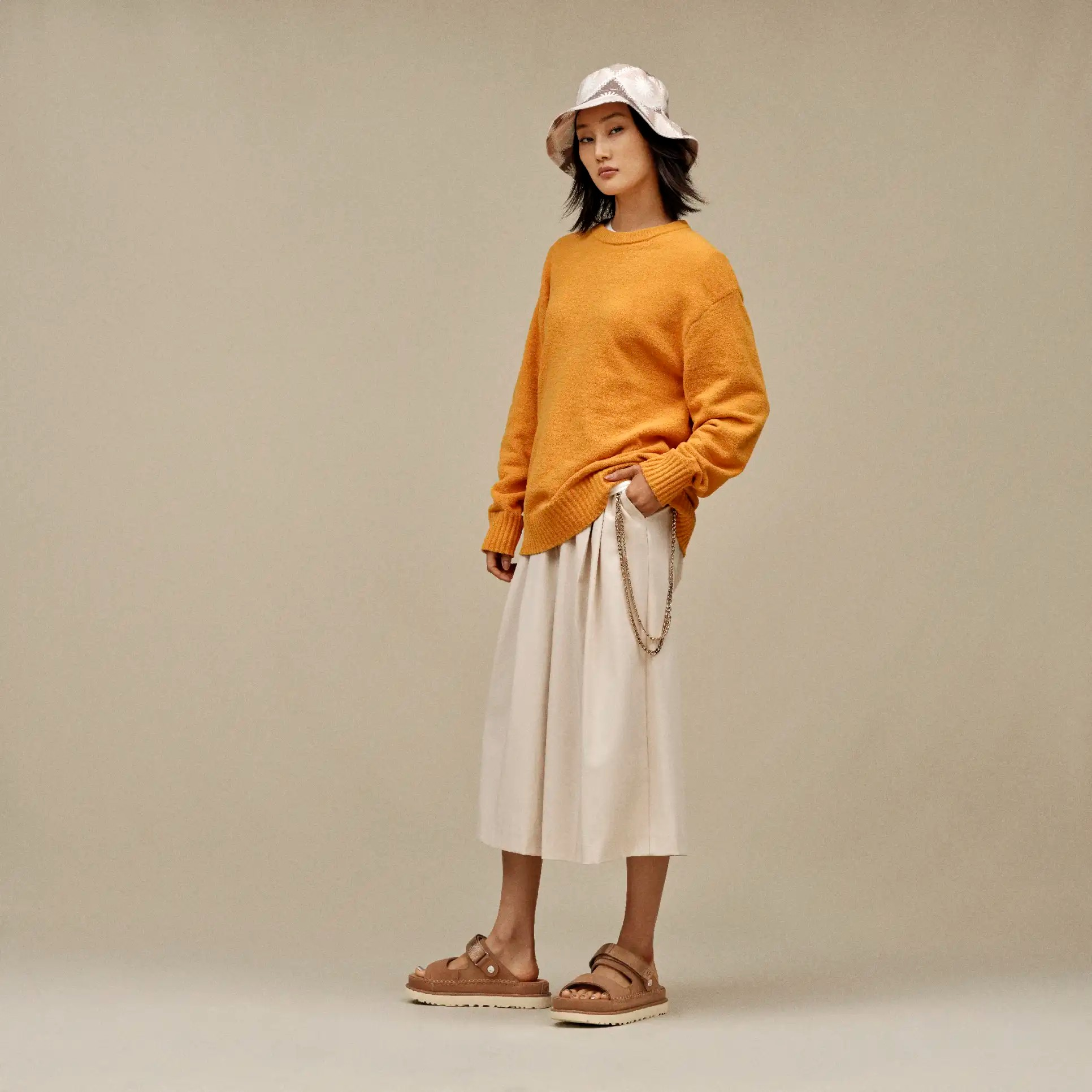 SANDALE GOLDENSTAR GLIDE CHESTNUT