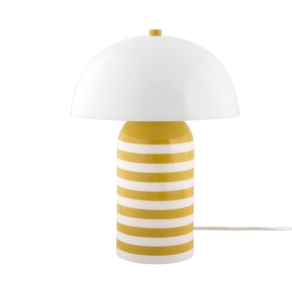 Lampe à poser - Rayado Retro citrine yellow w. white