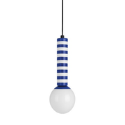 Suspension - Rayado Retro cobalt blue w. white