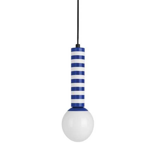 Suspension - Rayado Retro cobalt blue w. white
