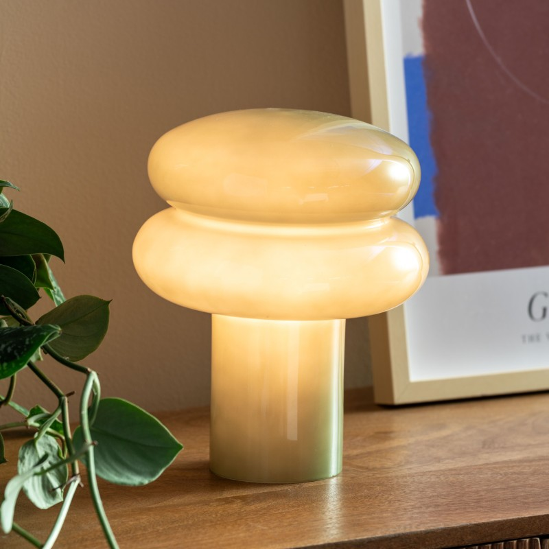 Lampe à poser - Incesante double ring jungle green