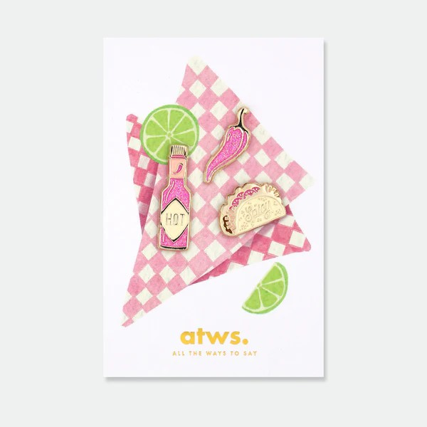 Pin's (set de 3) - Spicy