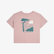 T-Shirt - Paysages Rose - Femme