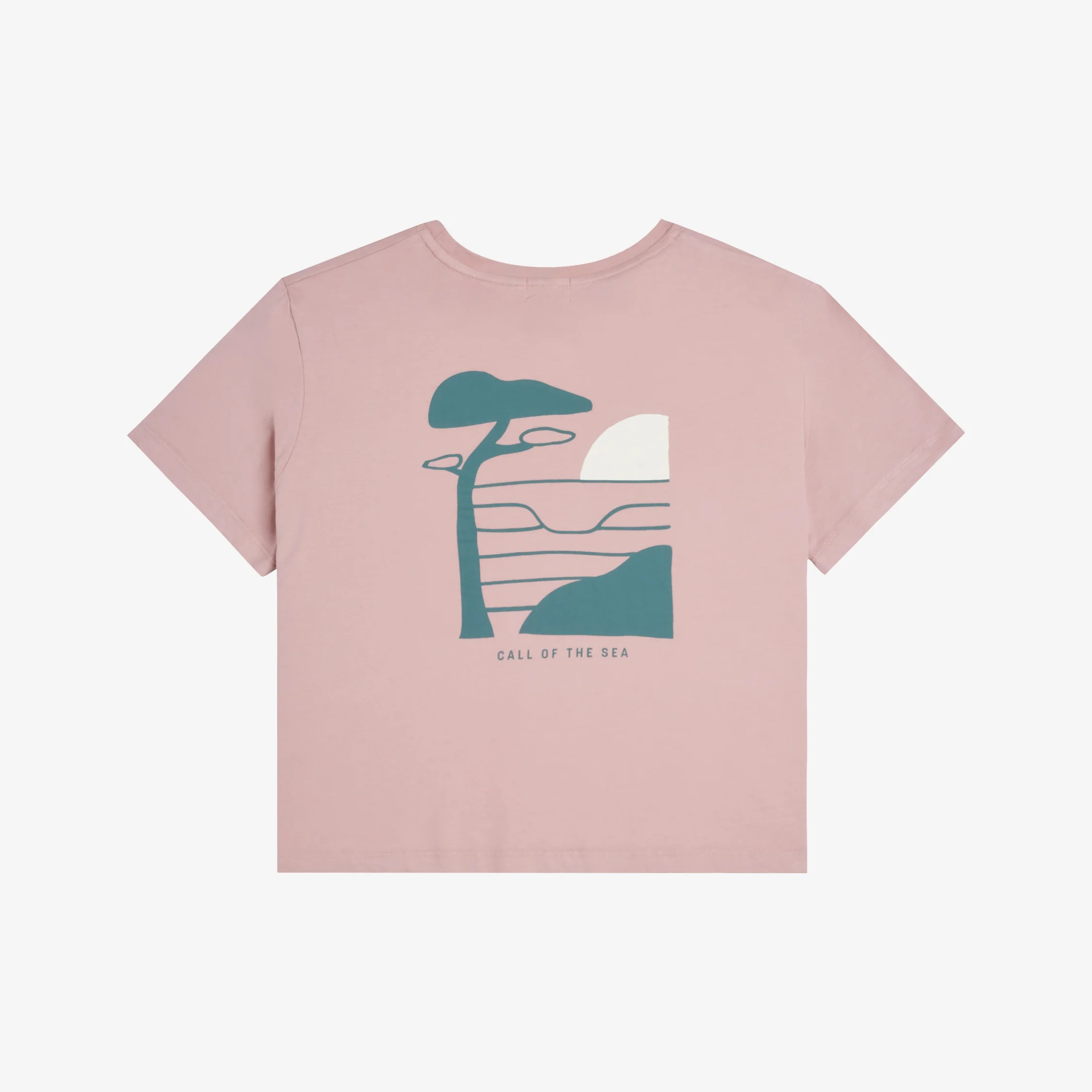 T-Shirt - Paysages Rose - Femme