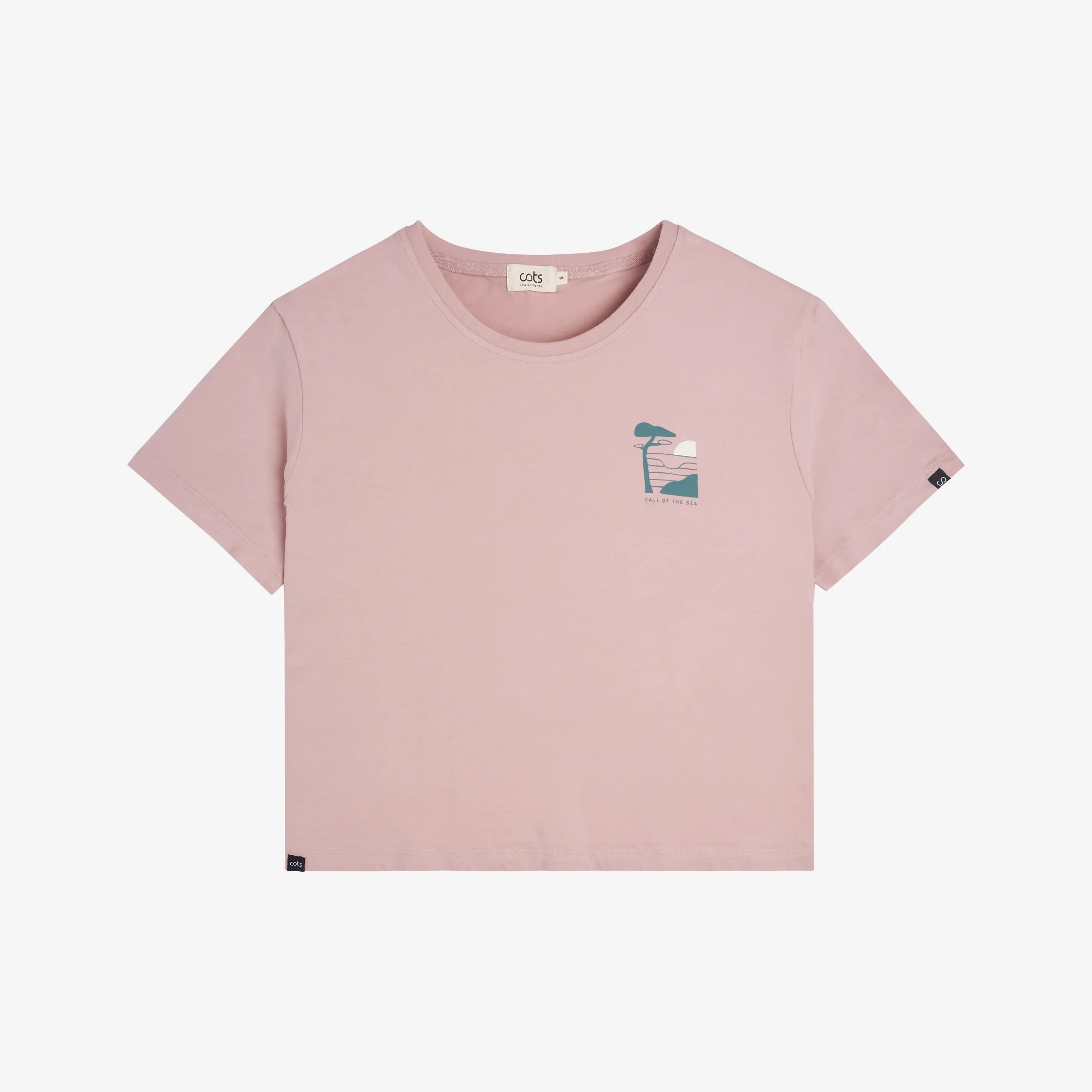 T-Shirt - Paysages Rose - Femme
