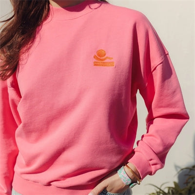SWEAT WAVY PINK2 - FEMME