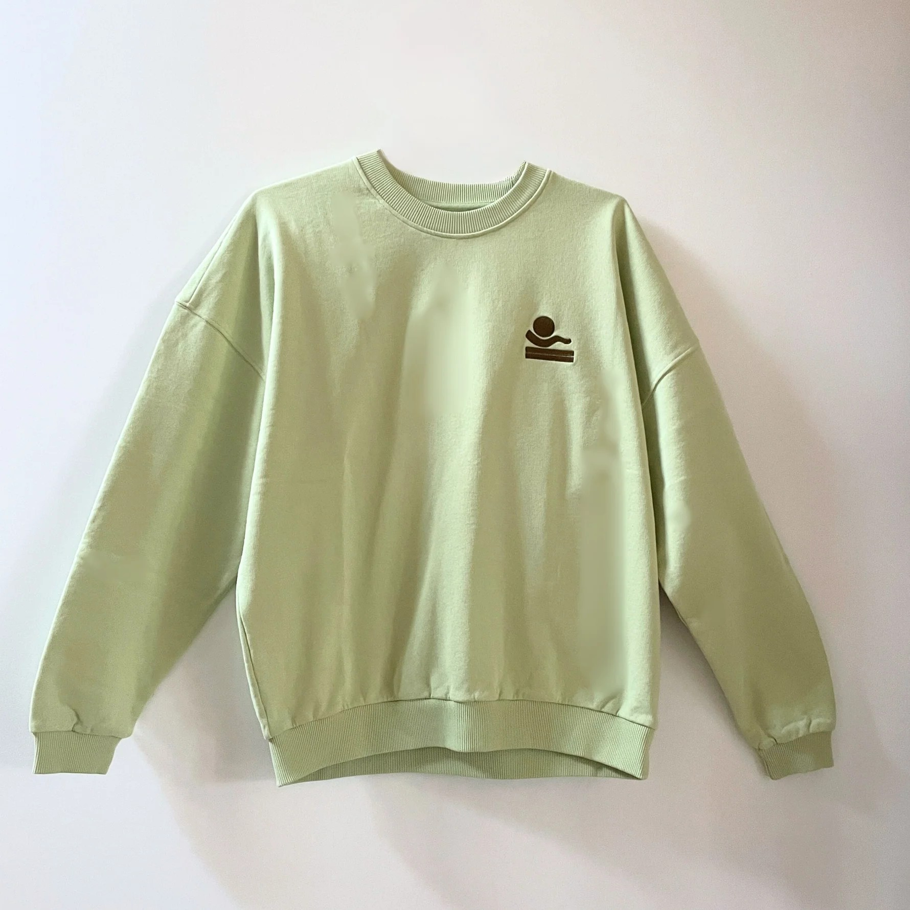 SWEAT WAVY VERT EAU - HOMME
